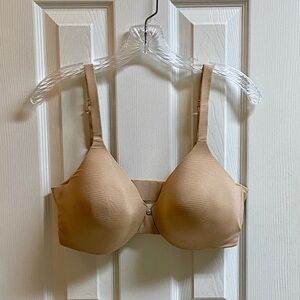 Hanes Tan Molded Cup Wireless Bra